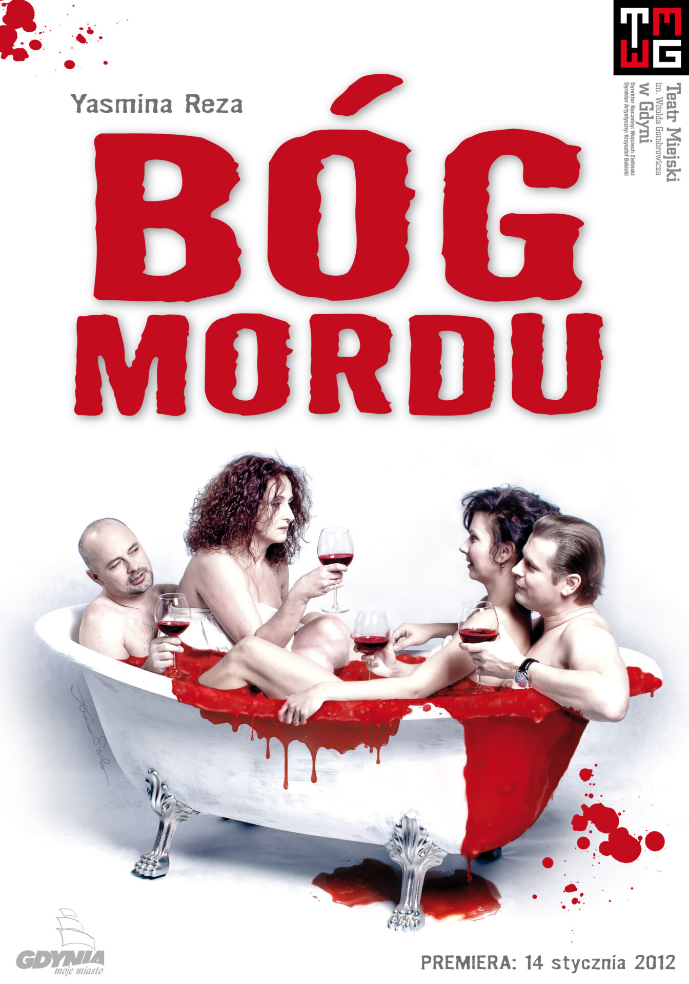 Plakat BÓG MORDU