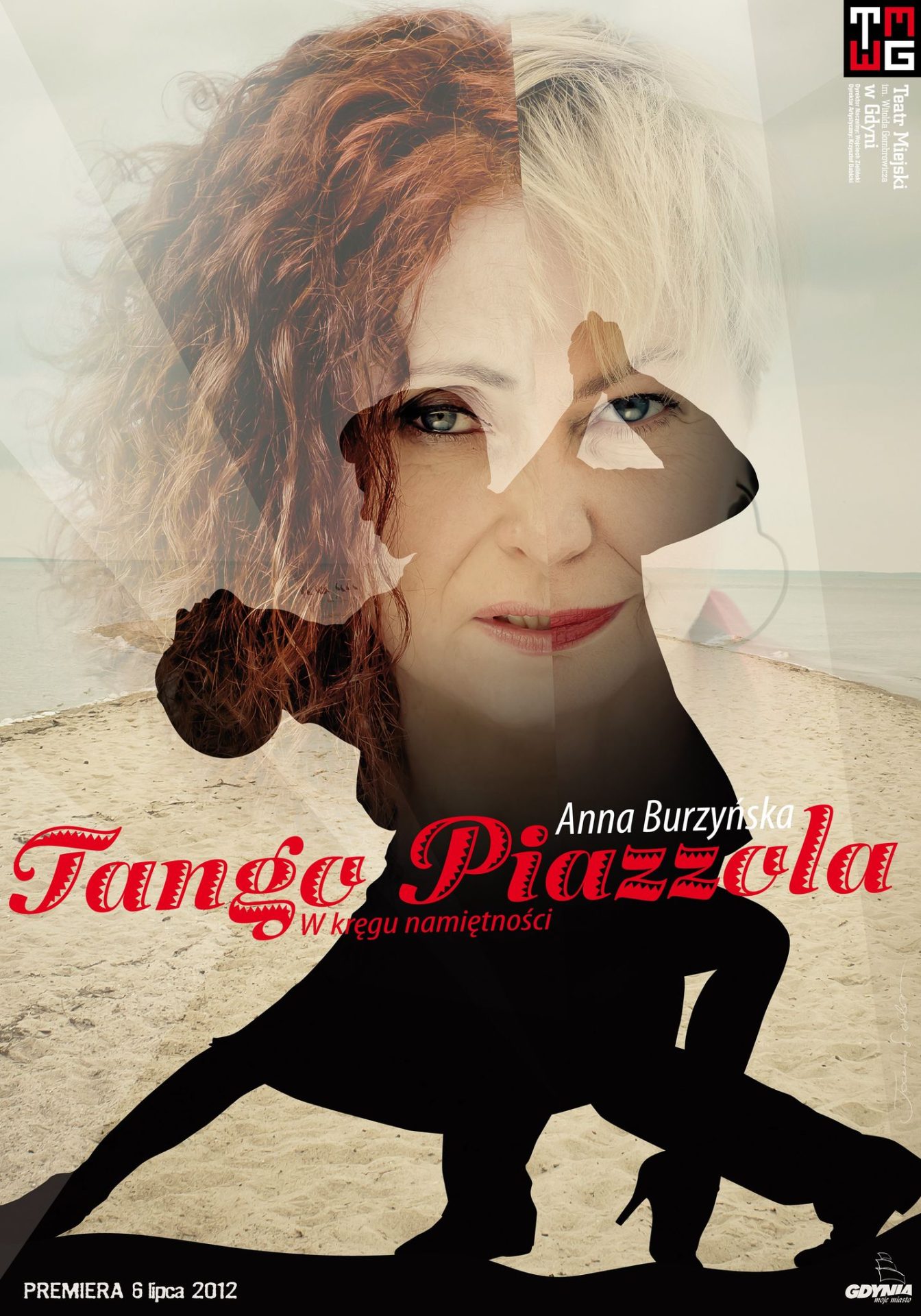 Plakat W KRĘGU NAMIĘTNOŚCI - TANGO PIAZZOLLA