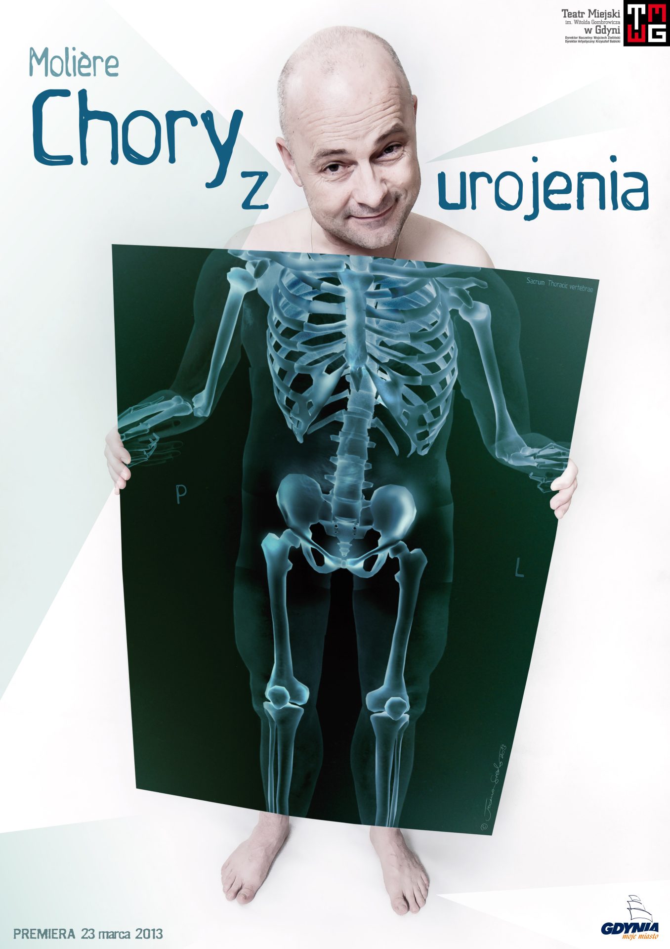 Plakat CHORY Z UROJENIA