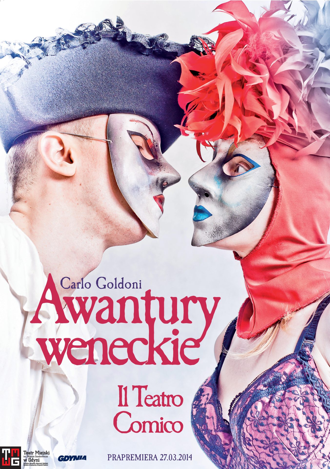 Plakat AWANTURY WENECKIE - Il teatro comico