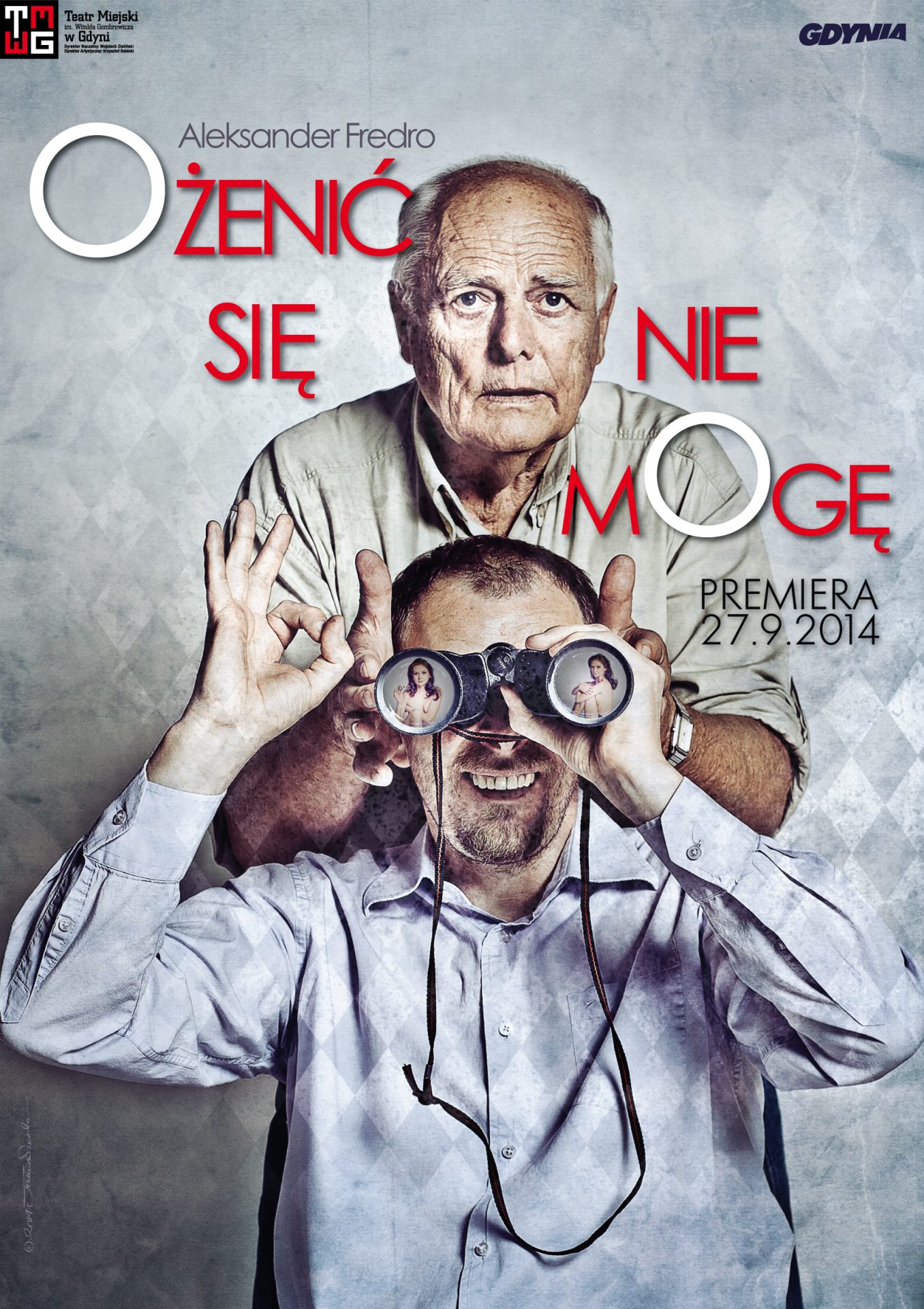 Plakat OŻENIĆ SIĘ NIE MOGĘ