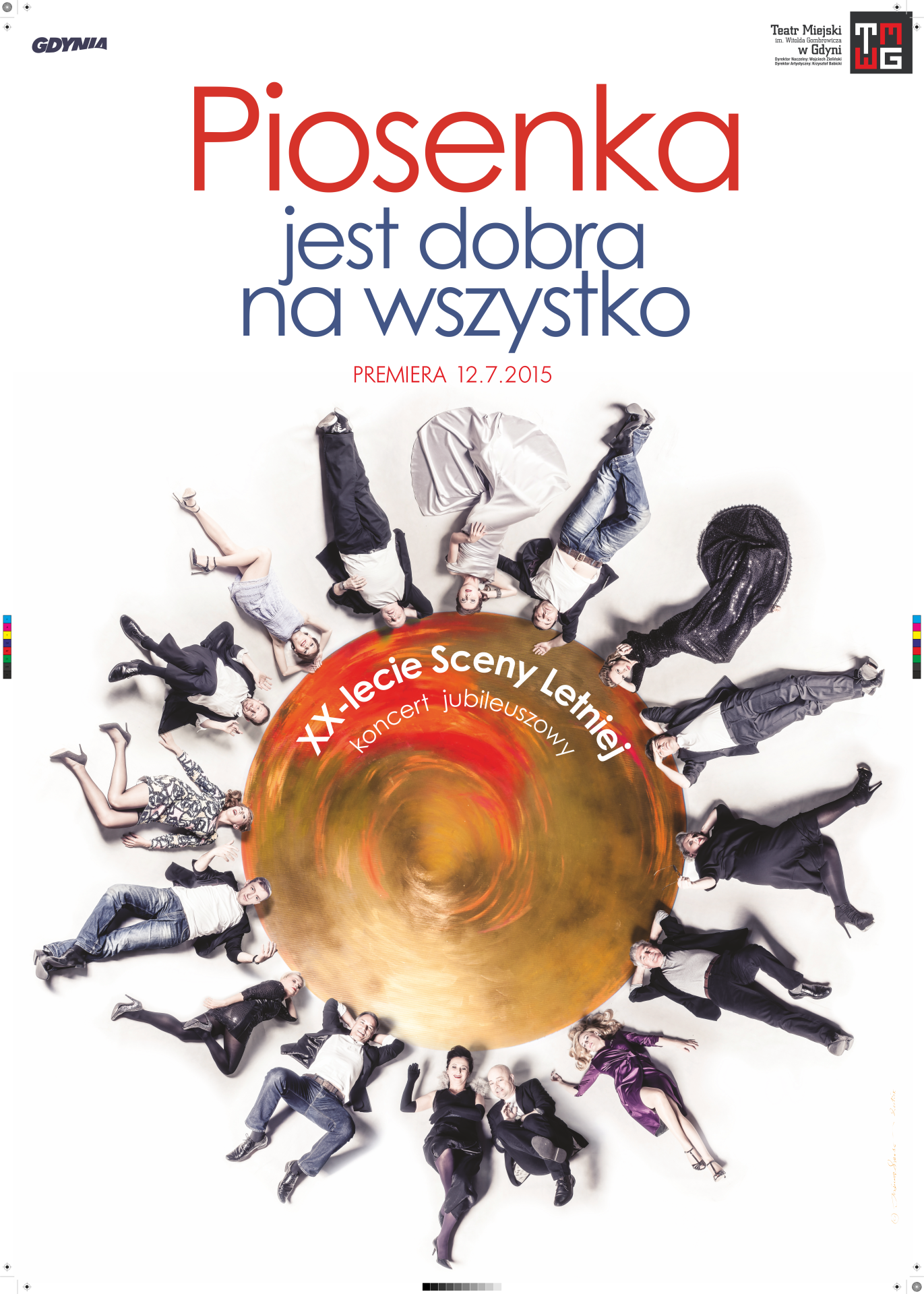 Plakat PIOSENKA JEST DOBRA NA WSZYSTKO