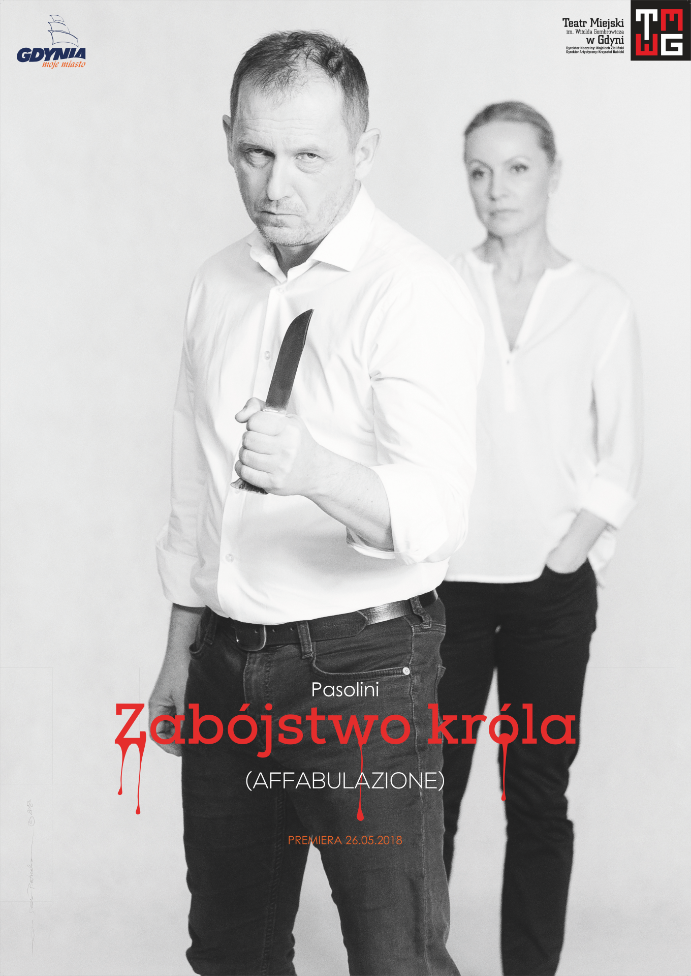 Plakat ZABÓJSTWO KRÓLA (Affabulazione)