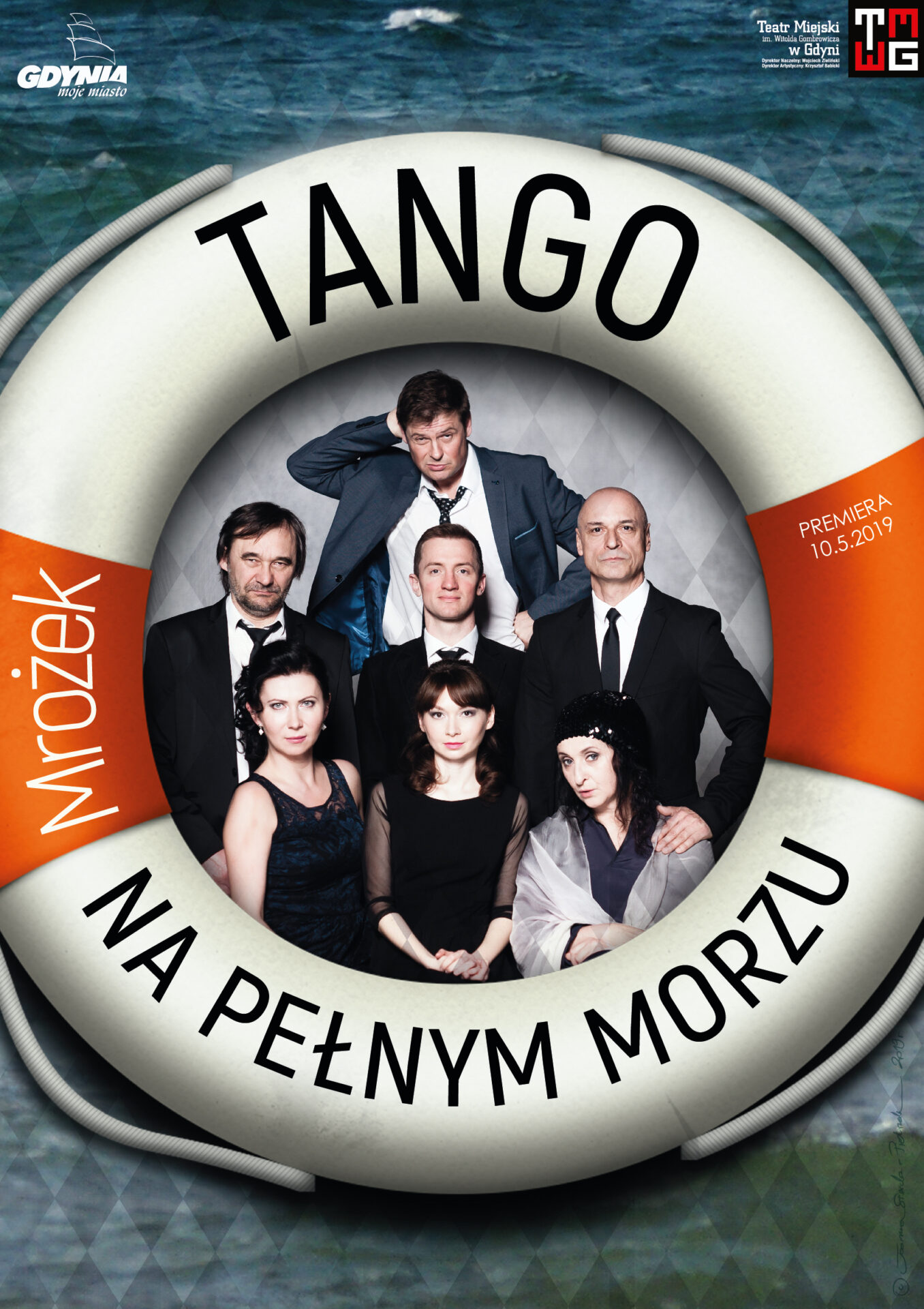 Plakat TANGO - NA PEŁNYM MORZU