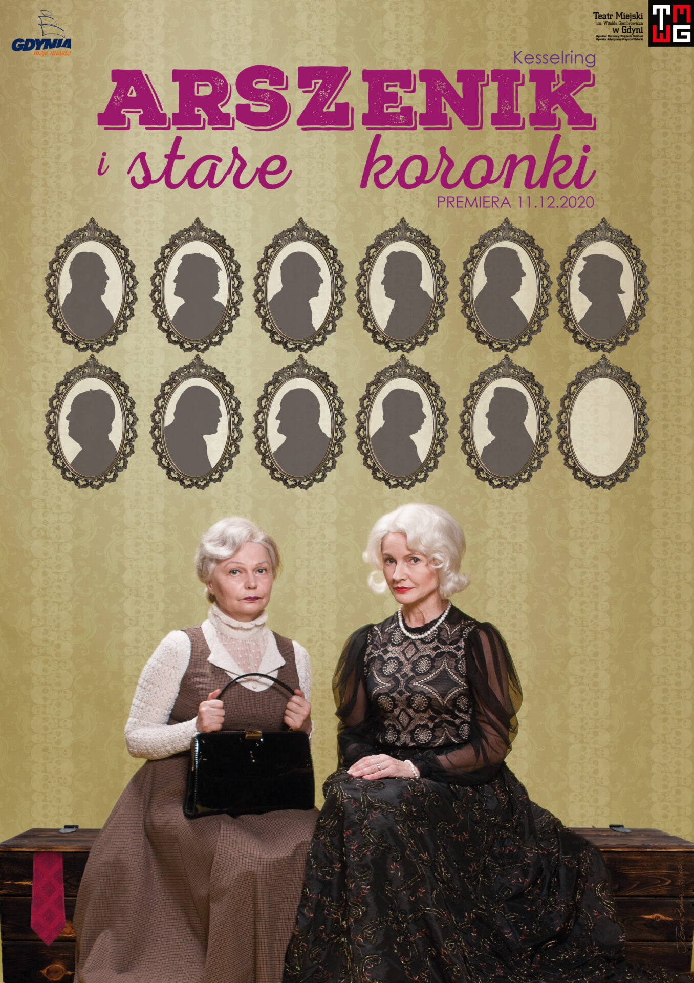 Plakat Arszenik i stare koronki