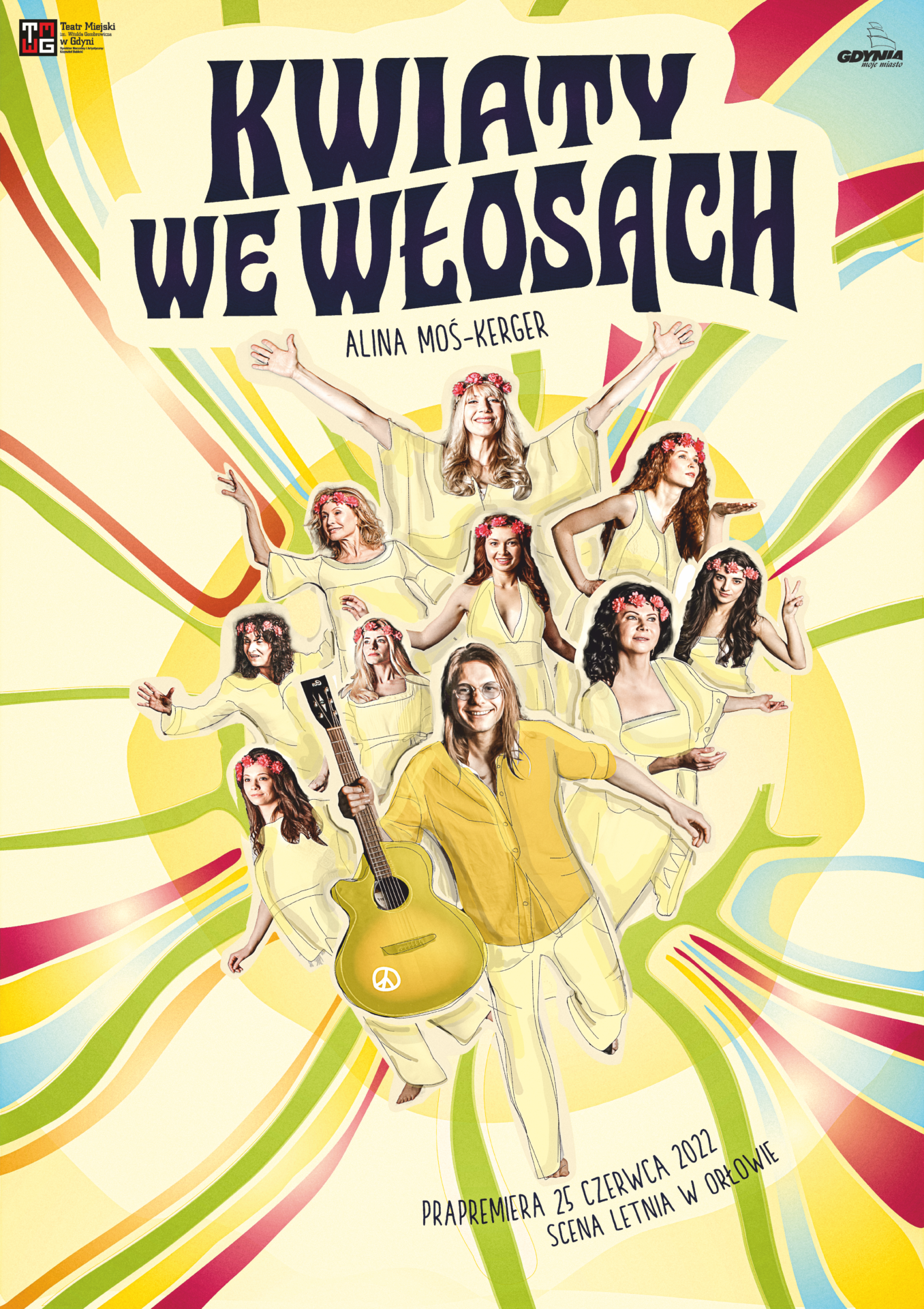 Plakat Kwiaty we włosach