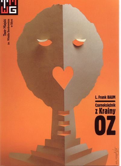 Plakat CZARNOKSIĘŻNIK Z KRAINY OZ