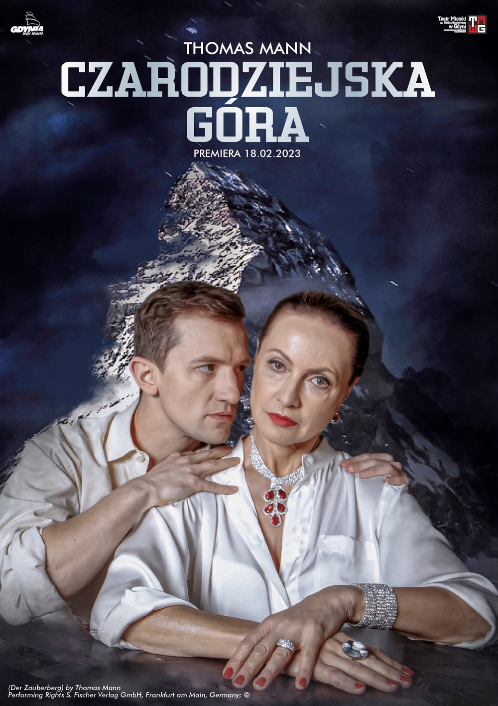 Plakat Czarodziejska Góra