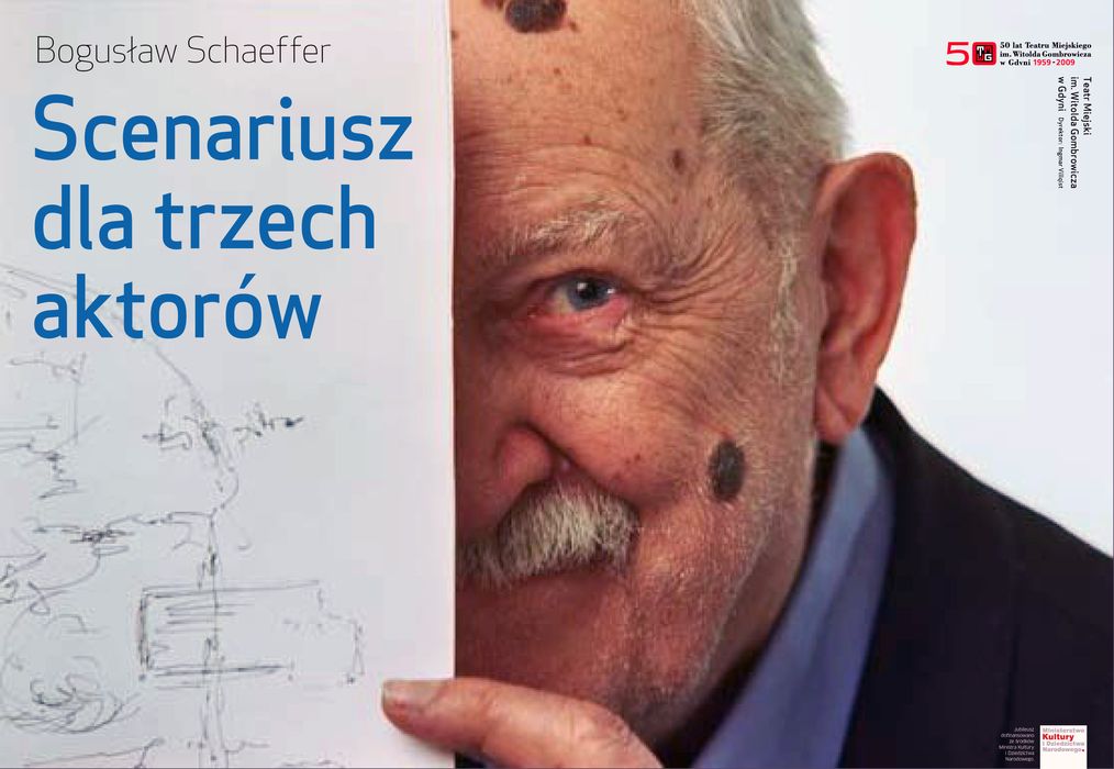 Plakat SCENARIUSZ DLA TRZECH AKTORÓW