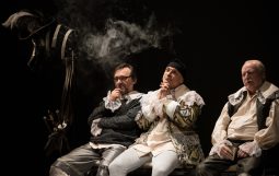 Obraz Główny: Grzegorz Wolf w spektaklu „Trzej muszkieterowie” Marty Guśniowskiej w reżyserii Rafała Szumskiego
 Fot. Roman Jocher
