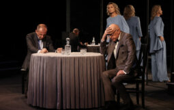 Obraz Główny: Michael Frayn „KOPENHAGA”, reżyseria Krzysztof Babicki. 
Fot. Roman Jocher