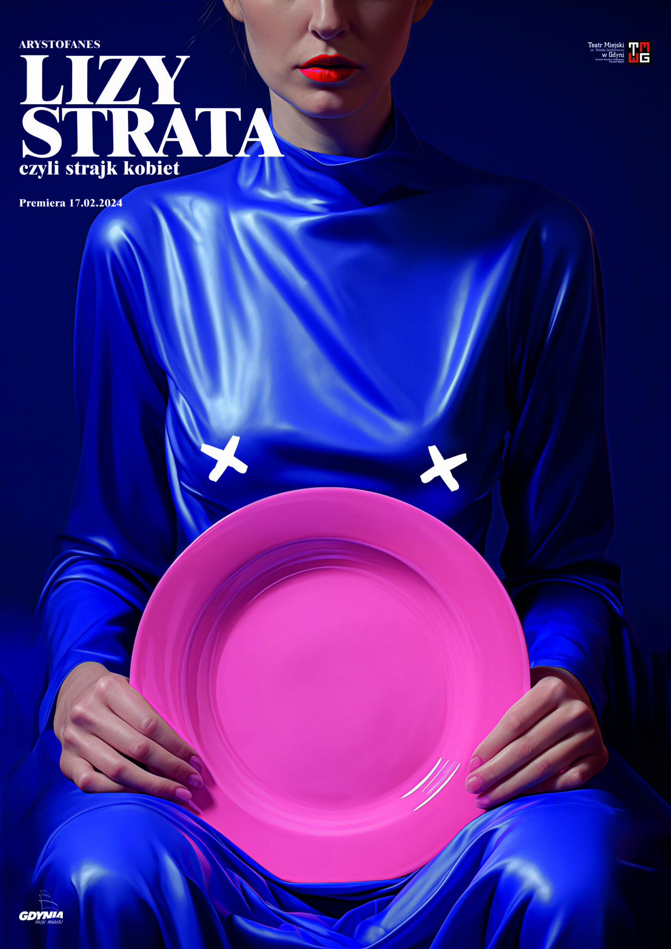 Plakat LIZYSTRATA, czyli strajk kobiet
