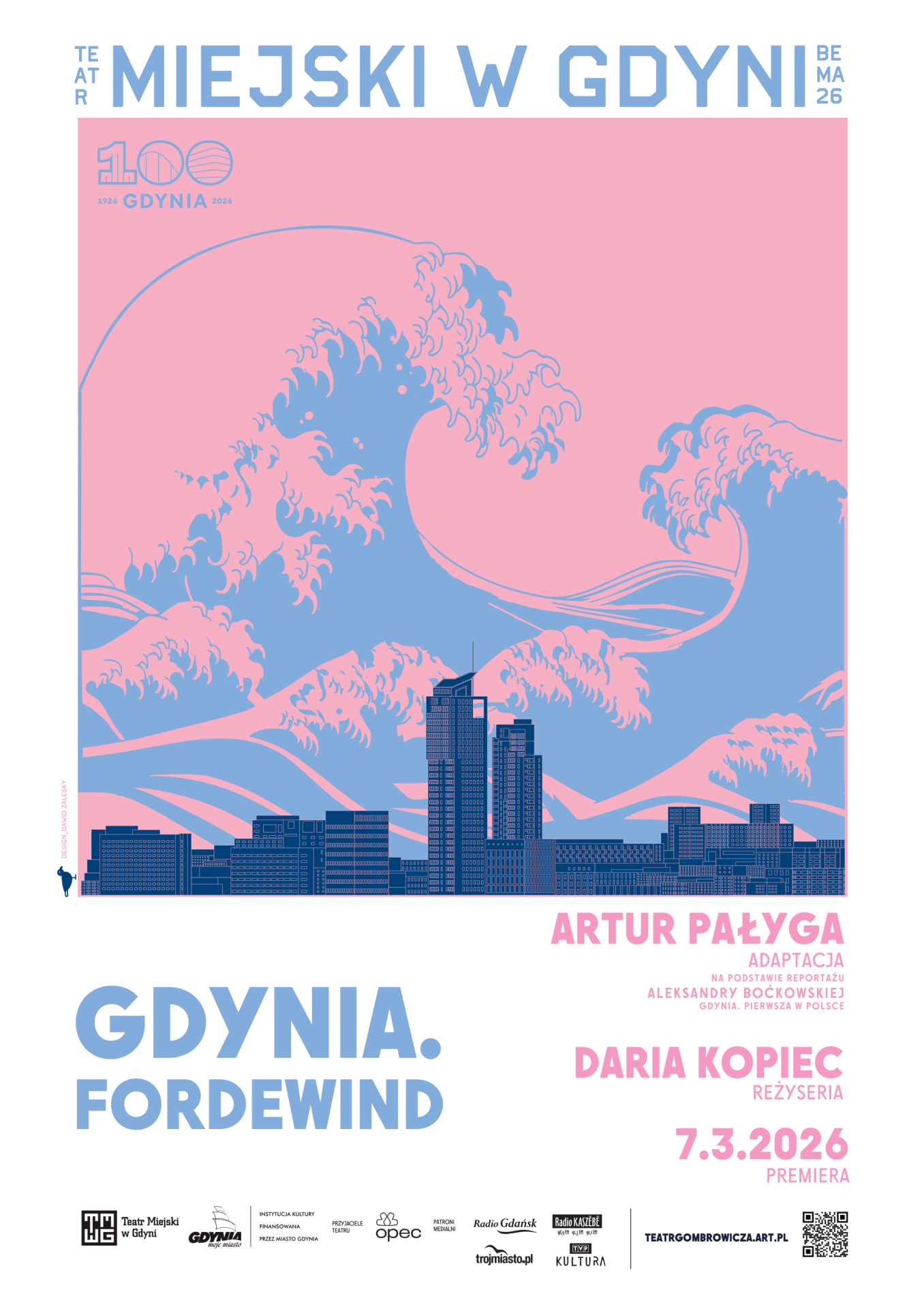 Plakat Gdynia. Fordewind