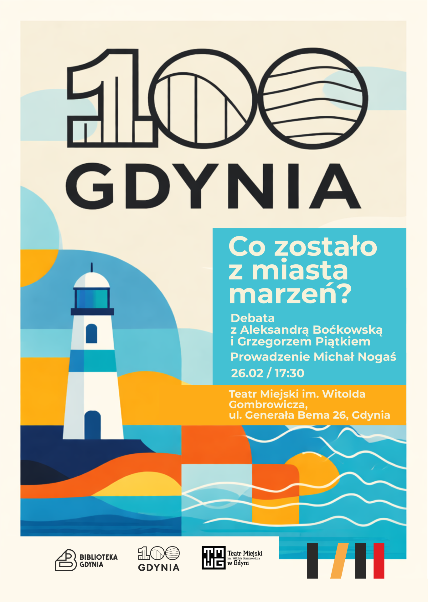 Plakat Co zostało z miasta marzeń?