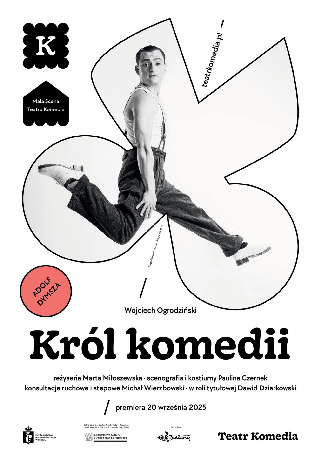 Plakat Król komedii