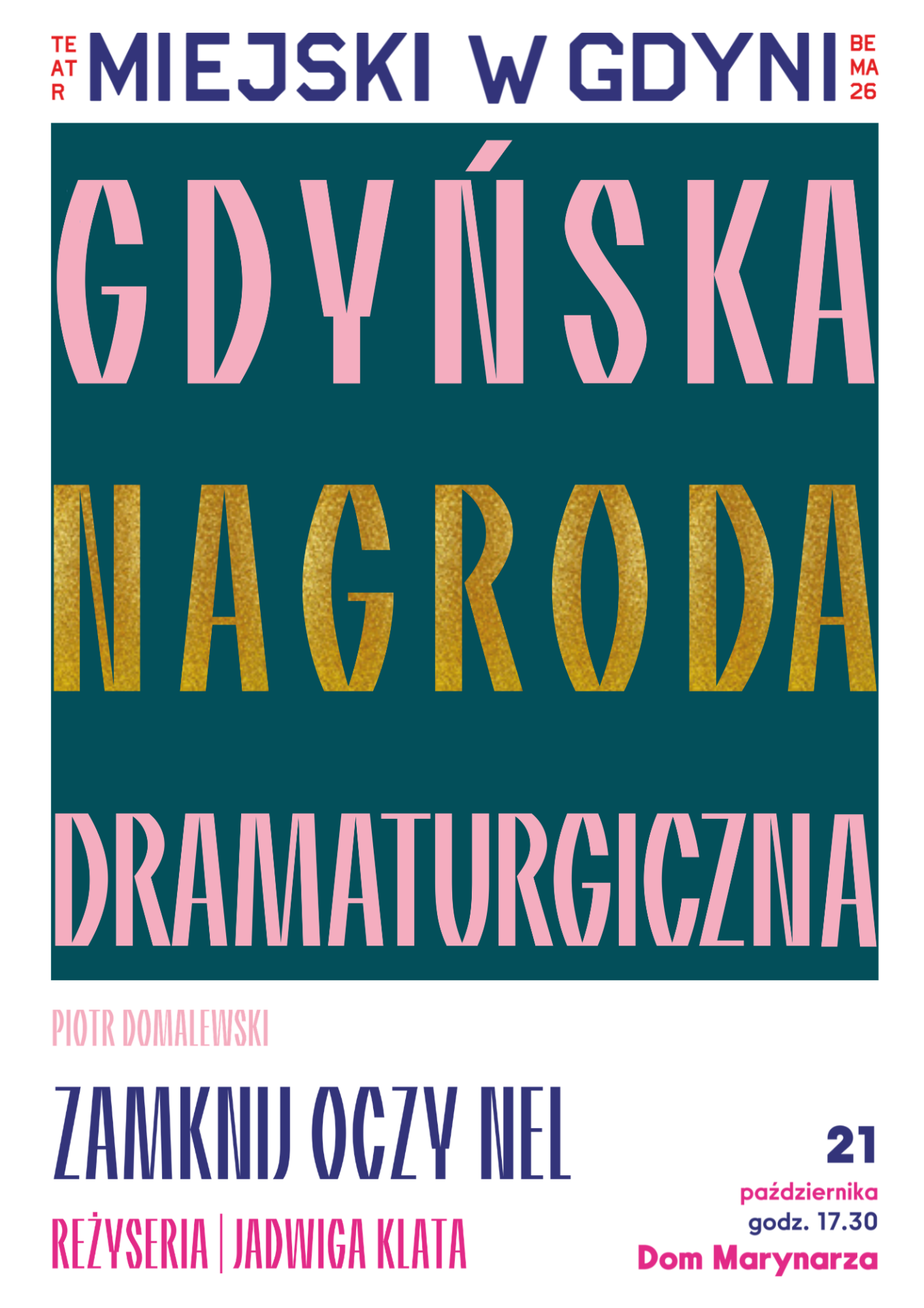 Plakat Zamknij oczy Nel